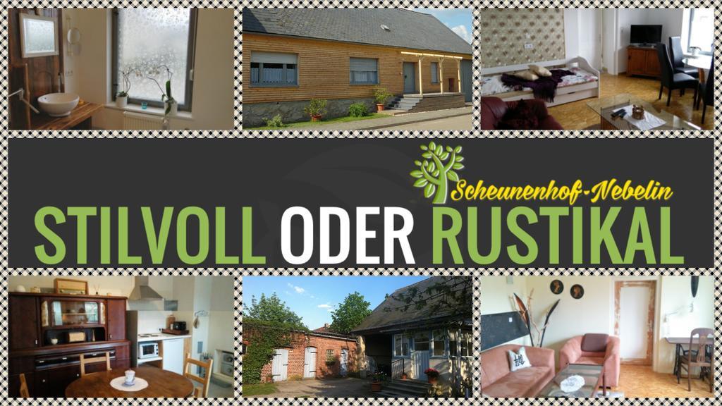 Scheunenhof Nebelin Appartement Buitenkant foto